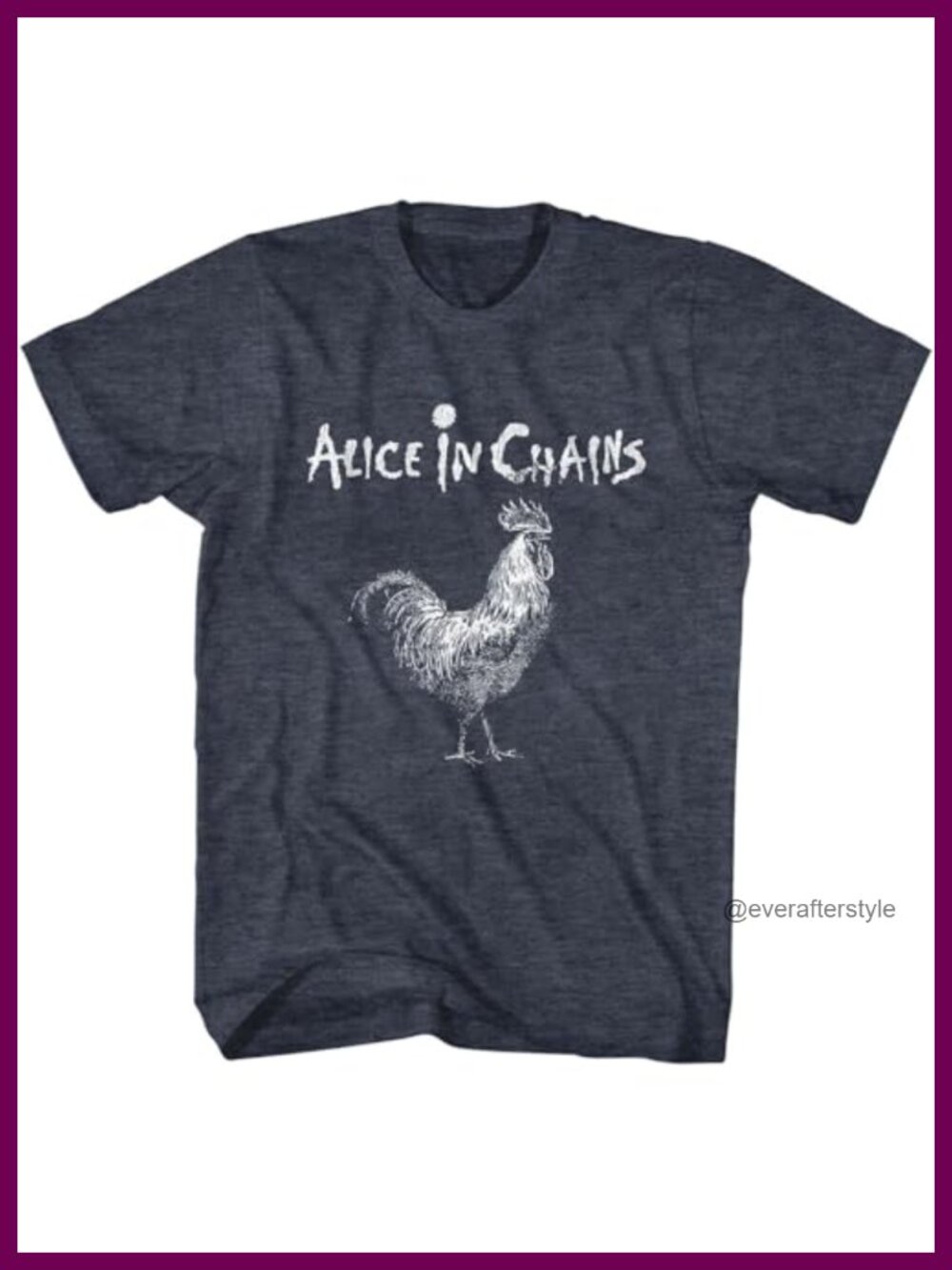 Alice in Chains Rooster Graphic T-Shirt | Officially Licensed Band Tee